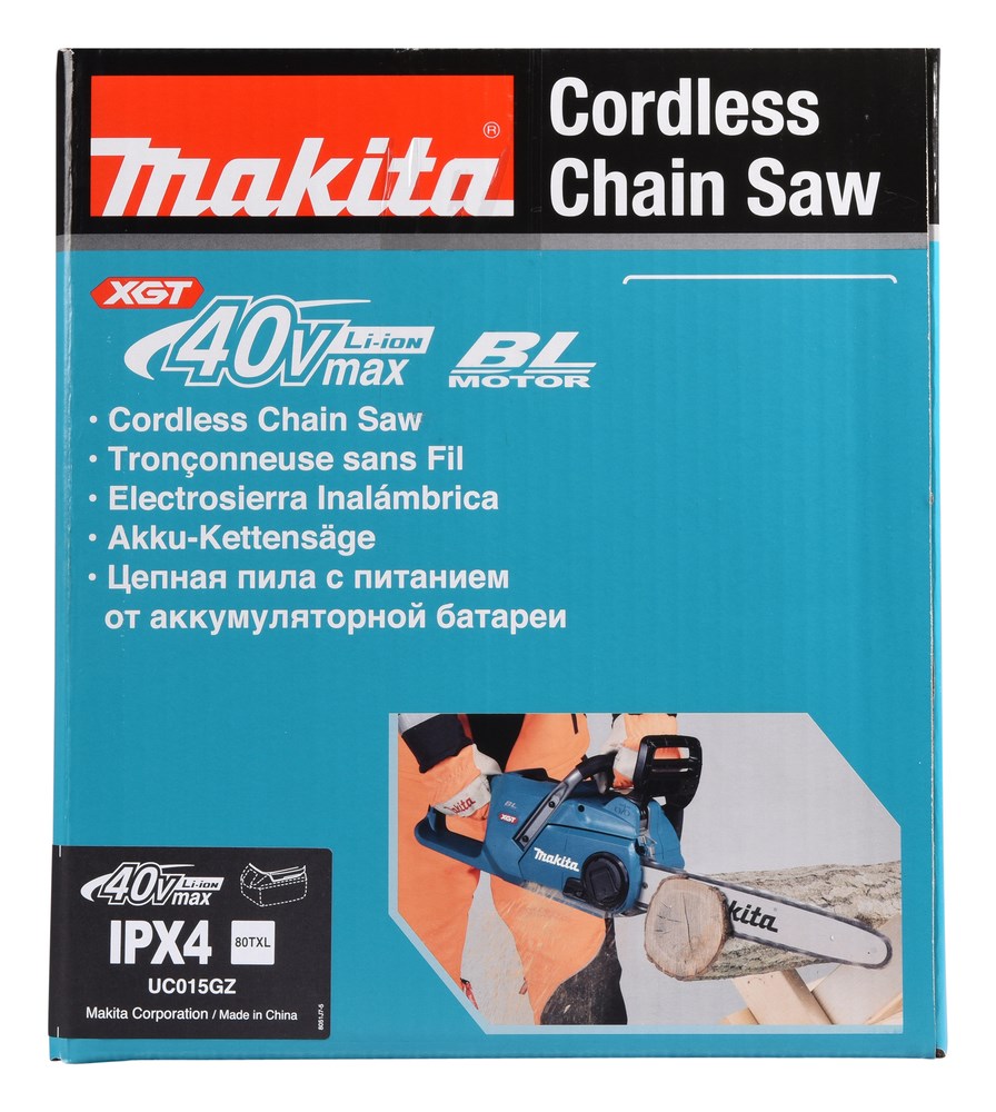 Makita UC015GT101 chainsaw Black  Blue