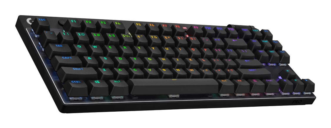 Logitech G PRO X TKL keyboard Gaming RF Wireless + Bluetooth QWERTY US International Black