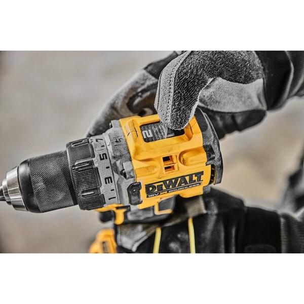 DeWALT DCD800E2T-QW drill 2000 RPM 1.28 kg Black  Yellow