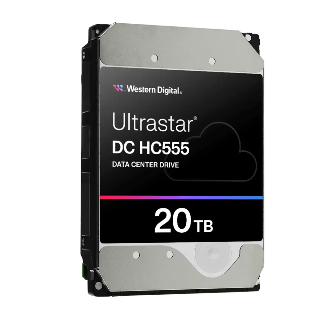 Western Digital Ultrastar DC HC555 internal hard drive 20 TB 7200 RPM 512 MB 3.5" Serial ATA III