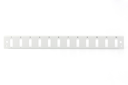 Digitus Fiber Optic Splice Box Front Panel, quick lock, 12x SC DX, 1U