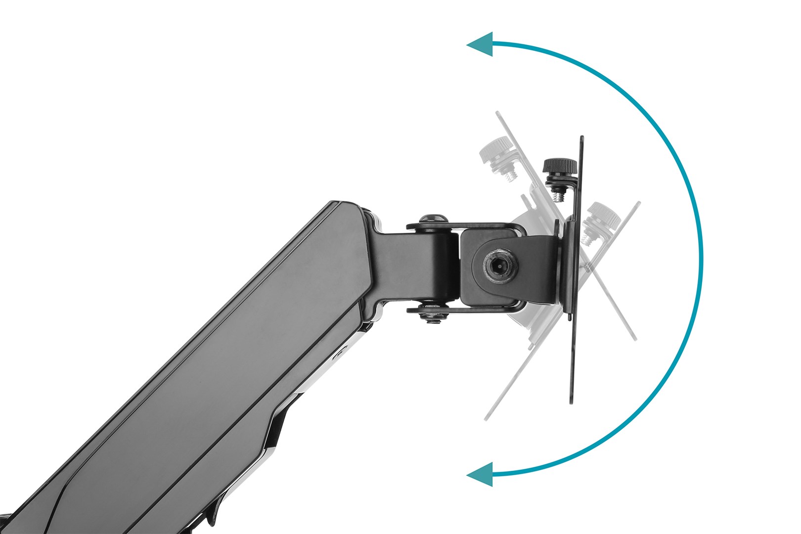 Digitus Universal Single Monitor Mount with Gas Spring, Wall Mount