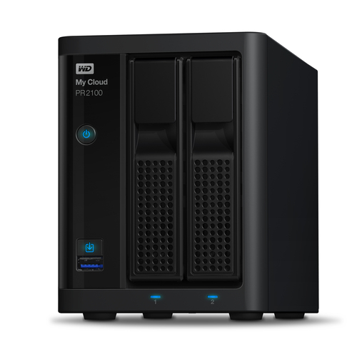 Western Digital My Cloud PR2100 NAS Desktop Intel® Pentium® N3710 4 GB DDR3L 4 TB HDD My Cloud OS Black
