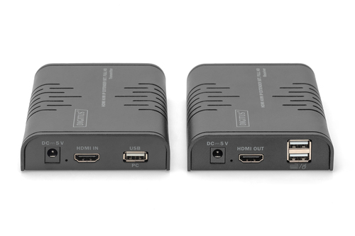 Digitus HDMI KVM IP Extender Set, Full HD