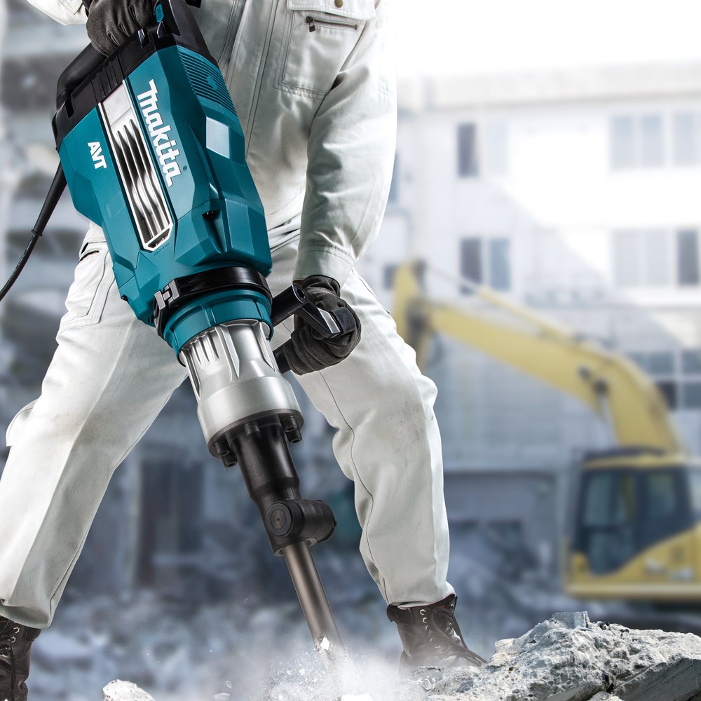 MAKITA Demolition Hammer HEX 30mm HM1511 AVT 48.9J 1850W 19.2kg