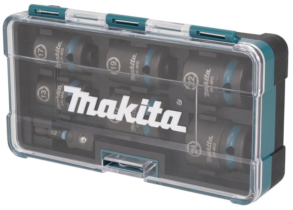 Makita E-16592 impact socket Impact socket set Black  Teal