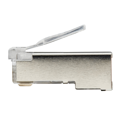 Tripp Lite N232-050-FTP Cat6 RJ45 Pass-Through FTP Modular Plug, 50 Pack