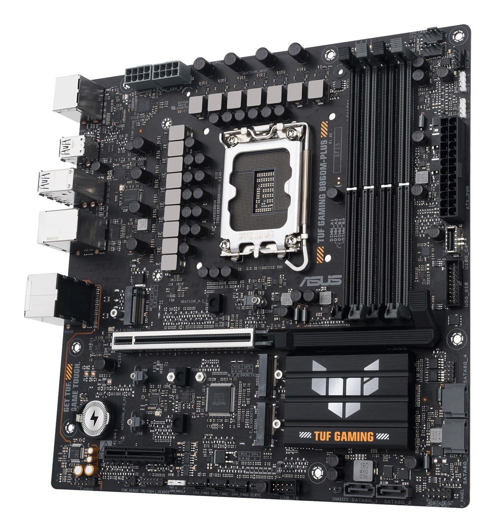ASUS TUF GAMING B860M-PLUS Intel B860 LGA 1851 (Socket V1) micro ATX