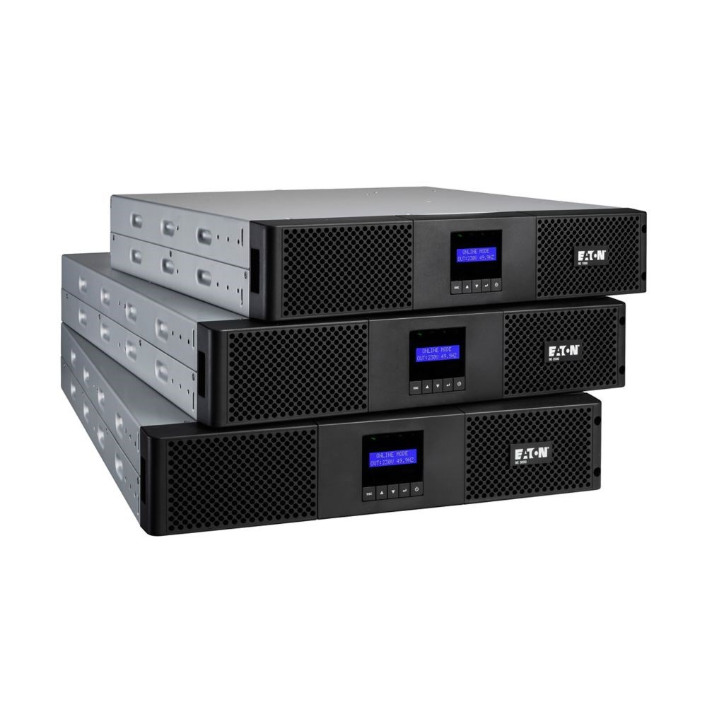 Eaton 9E3000IR uninterruptible power supply (UPS) Double-conversion (Online) 3 kVA 2700 W 7 AC outlet(s)