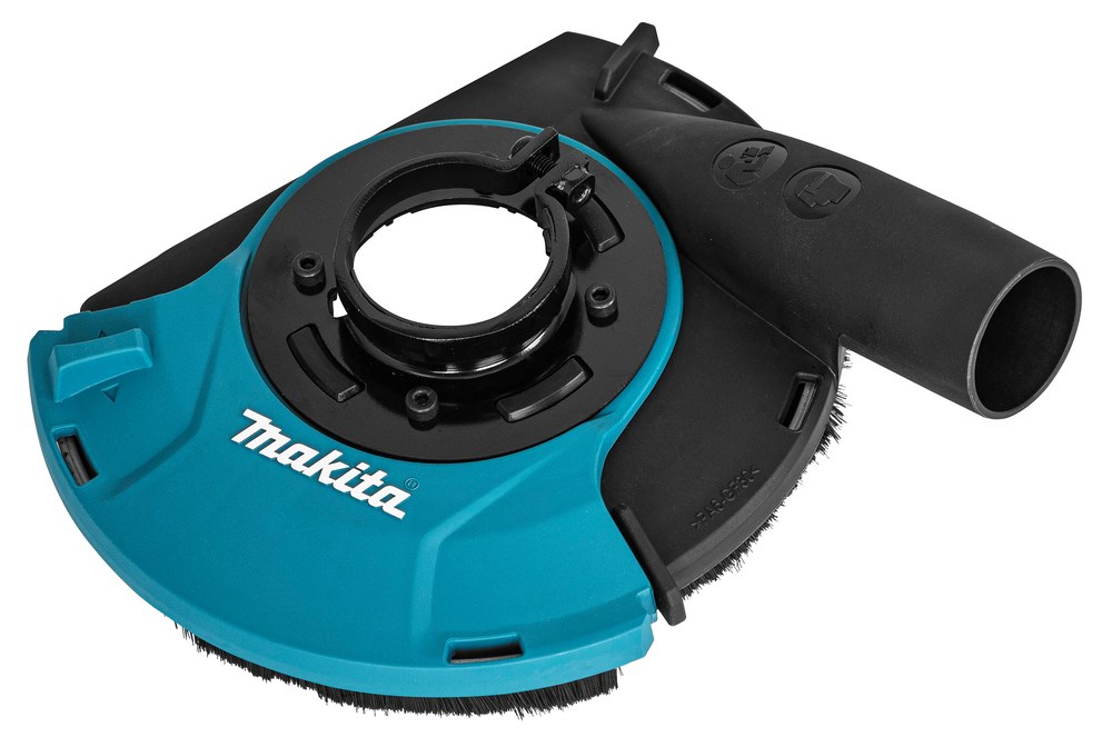 Dust extraction guard for grinding 115/125 mm