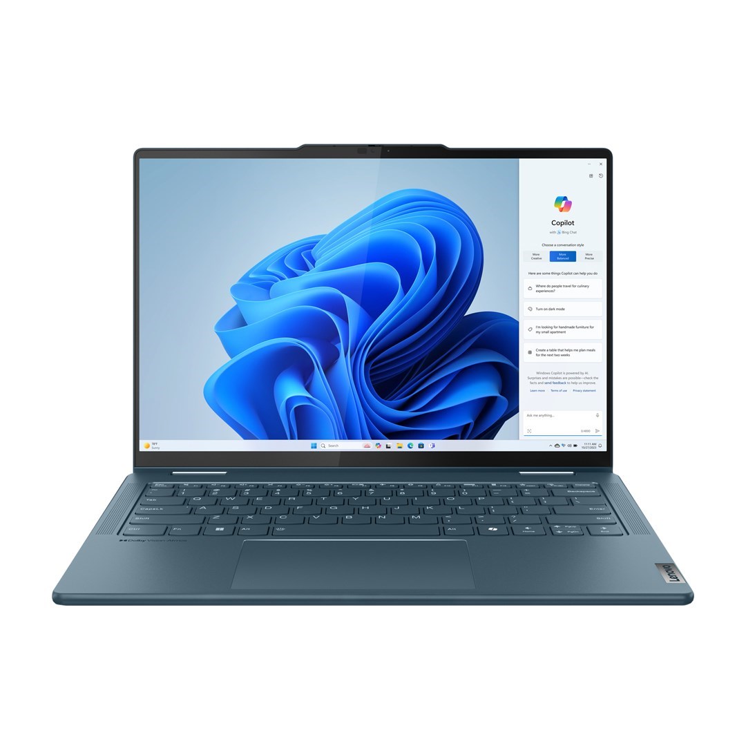 Lenovo Yoga 7 2-in-1 14IML9 Intel Core Ultra 5 125H Hybrid (2-in-1) 35.6 cm (14") Touchscreen WUXGA 16 GB LPDDR5x-SDRAM 512 GB SSD Wi-Fi 6E (802.11ax) Windows 11 Home English Teal