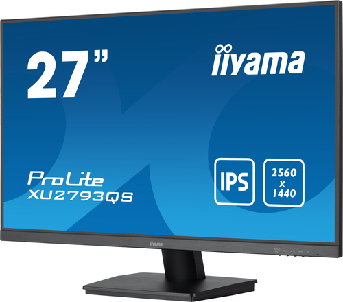 iiyama ProLite XU2793QS-B7 computer monitor 68.6 cm (27") 2560 x 1440 pixels 4K Ultra HD LED Black