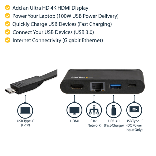 DKT30CHCPD - Cables & Adaptors by StarTech.com