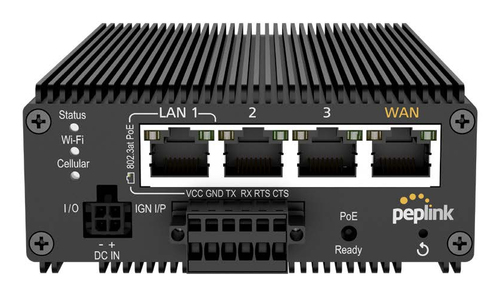 Peplink Transit Pro E wireless router Gigabit Ethernet Dual-band (2.4 GHz / 5 GHz) 5G Black