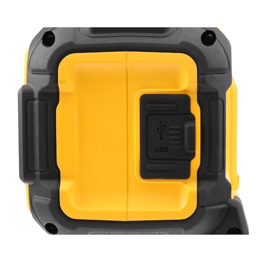 Speaker Dewalt DeWalt DCR011 XJ  speaker (yellow/black  Bluetooth  jack  USB)