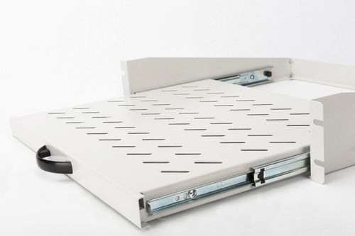 Digitus Extendible Shelf for fixed mounting on front 483 mm (19") profile rails
