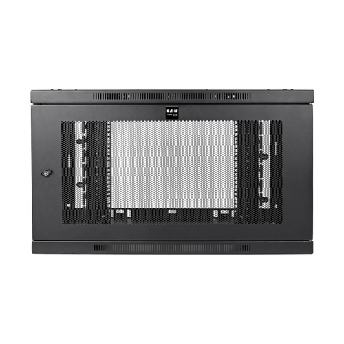 Tripp Lite SRW9UDPVRT SmartRack 9U Low-Profile Switch-Depth-Plus Wall-Mount Mini Rack Enclosure, Wide
