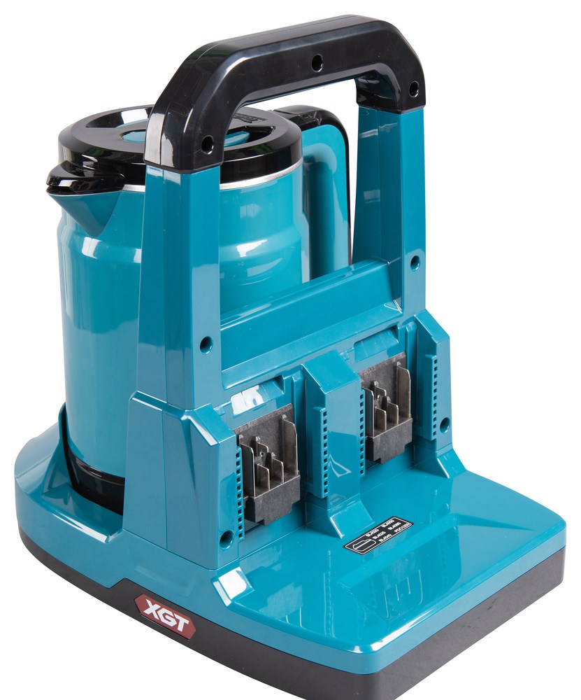 Makita KT001GZ electric kettle 0.8 L Black Blue