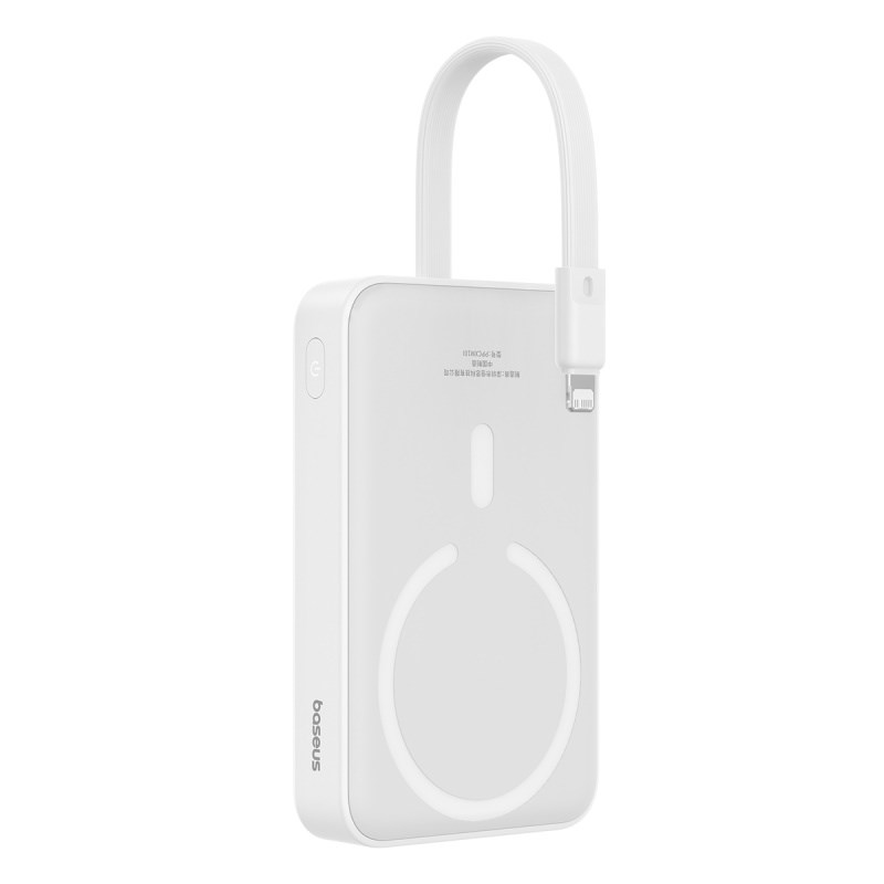 Baseus P10022109223-00 Lithium polymer (LiPo) power bank 10000 mAh Wireless charging White