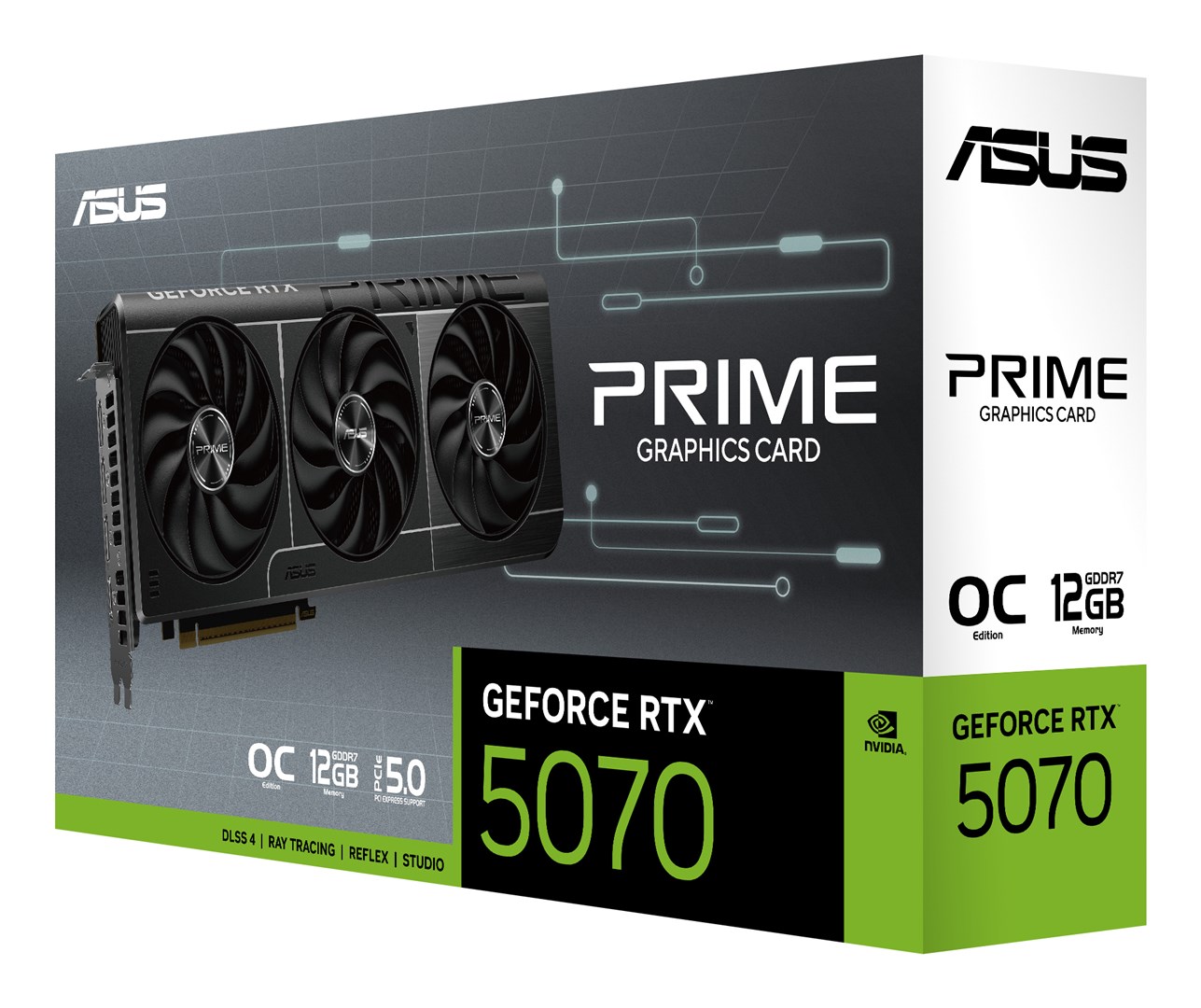 ASUS Prime -RTX5070-O12G NVIDIA GeForce RTX 5070 12 GB GDDR7