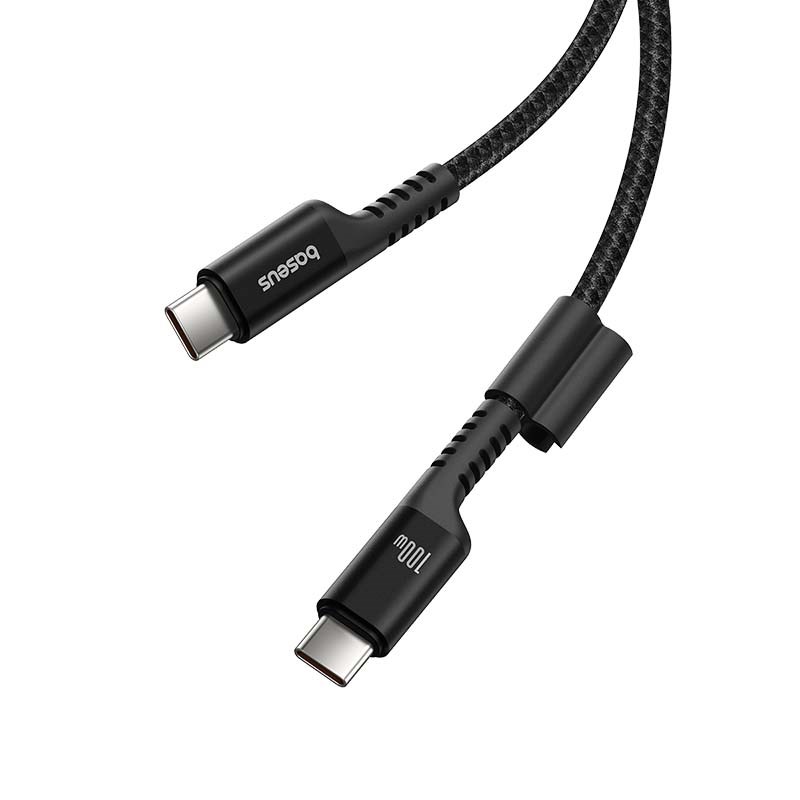 Baseus Fish-Eye USB C to USB C fast charging cable 1 m 100 W Black