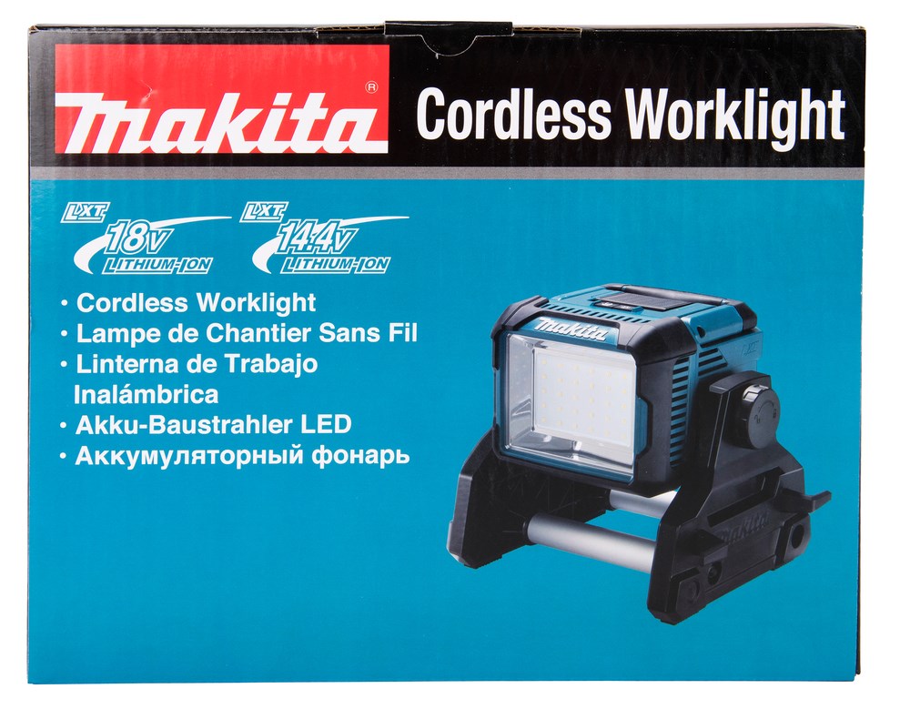 MAKITA LAMP 18V/14 4V DML811 LED 1800lx/3000lm +AC POWER