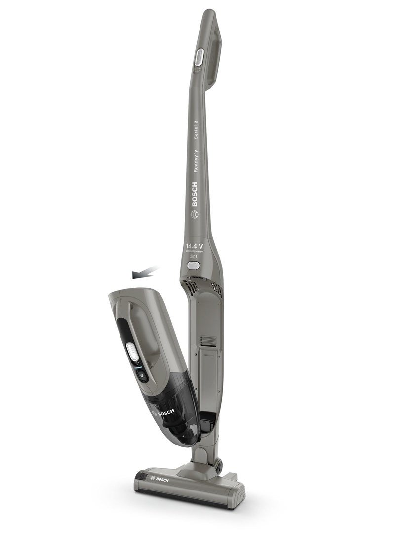 Bosch Serie 2 BBHF214G stick vacuum/electric broom 2-in-1 stick vacuum Battery Dry Bagless Grey