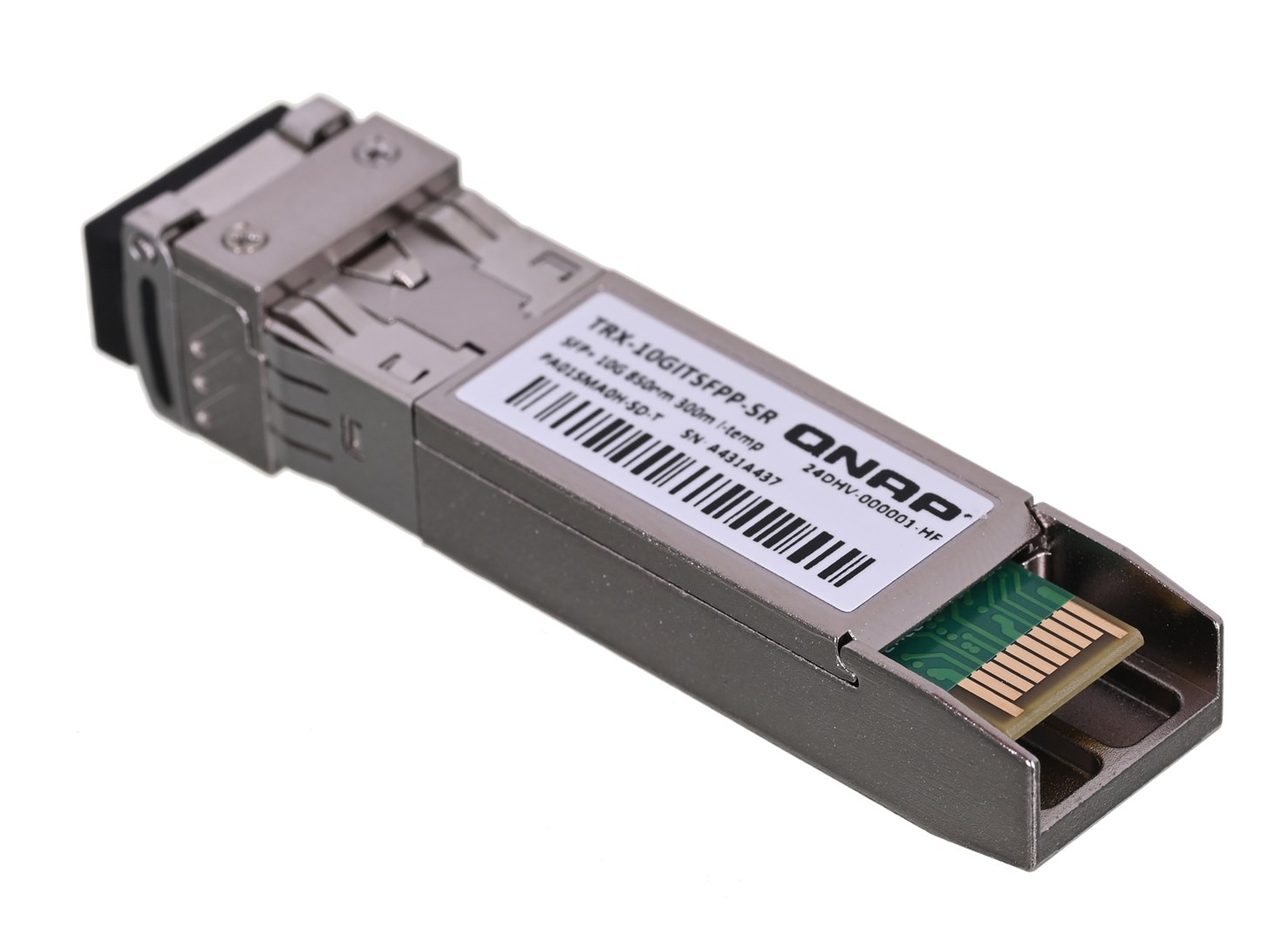 QNAP TRX-10GITSFPP-SR network transceiver module Fiber optic 10000 Mbit/s SFP+ 850 nm