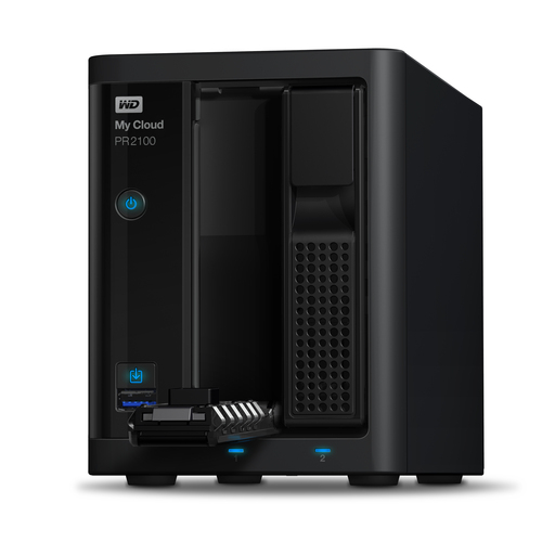 Western Digital My Cloud PR2100 NAS Desktop Intel® Pentium® N3710 4 GB DDR3L 4 TB HDD My Cloud OS Black
