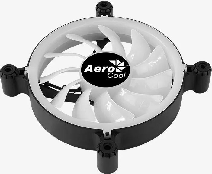 Aerocool SPECTRO12 PC Fan 12cm RGB Molex Molex Silent Antivibration Black