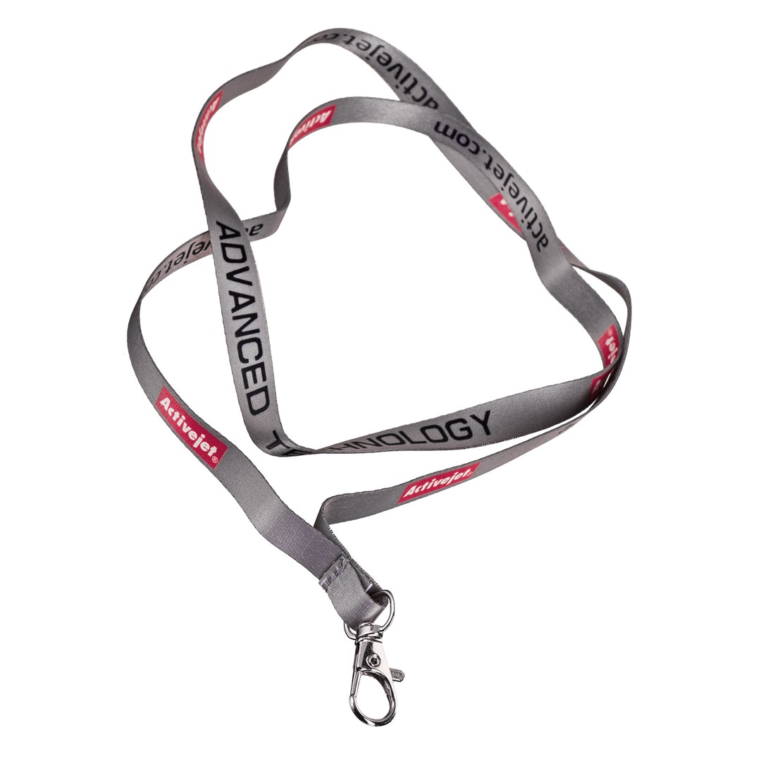 Activejet lanyard grey