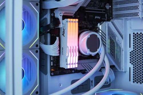 Kingston Technology FURY Beast 32GB 5600MT/s DDR5 CL36 DIMM White RGB EXPO
