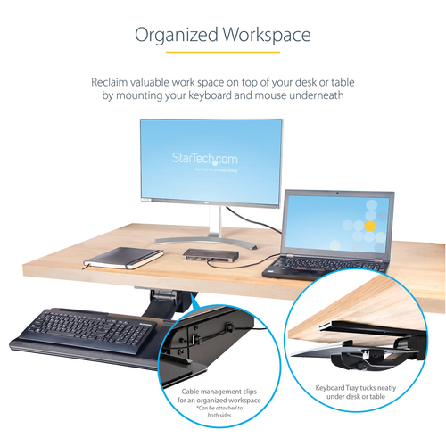 KBTRAYADJ2 - Computer Systems by StarTech.com