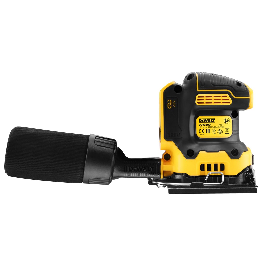 18V XR Orbital sander 1/4   paper 140x115mm  w/o