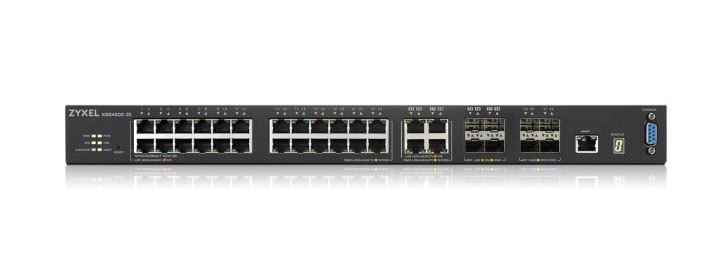 Zyxel XGS4600-32 Managed L3 Gigabit Ethernet (10/100/1000) Black