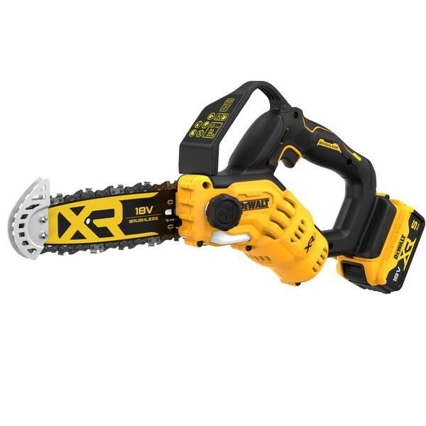 Grandininis pjuklas Akumulatorowa pila grandininis  miecz 20cm  18V  Li-Ion 1x5 0Ah  DeWalt [DCMPS520P1-QW]