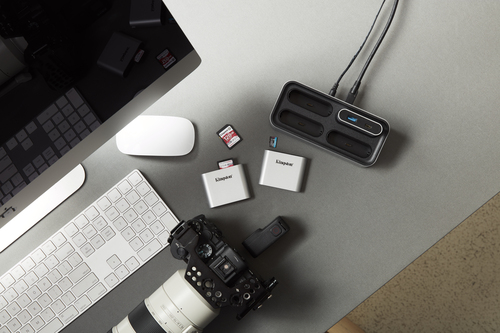 Kingston Technology USB 3.2 Gen 1 Workflow 5G USB-A and USB-C miniHub