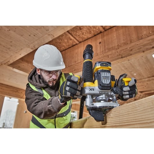 DeWALT DCW620H2-QW router/trimmer Black  Yellow 23000 RPM