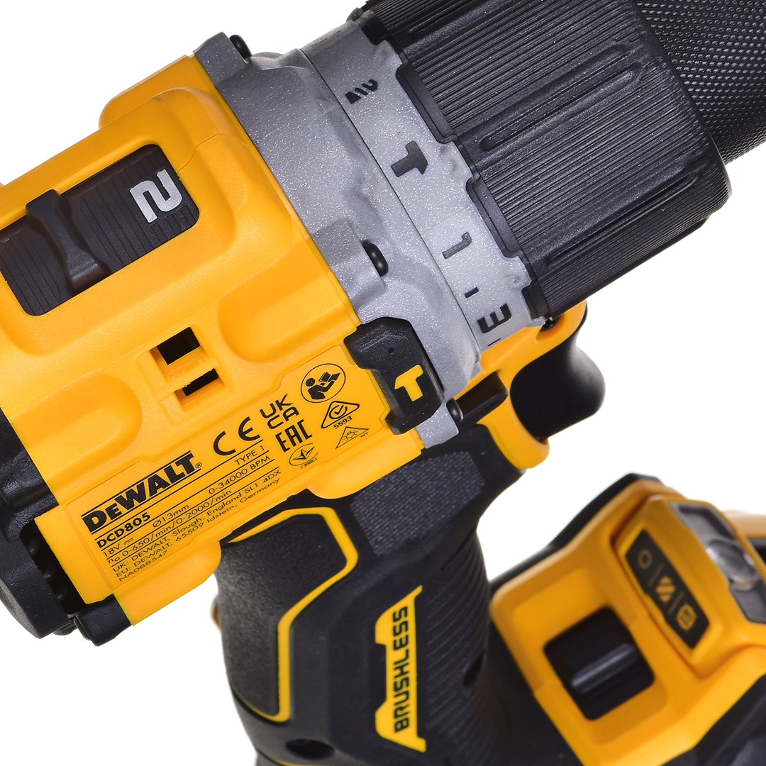 DRILL/DRIVER DEWALT DCD805P2T 18V 2X5 0AH BL TSTAK