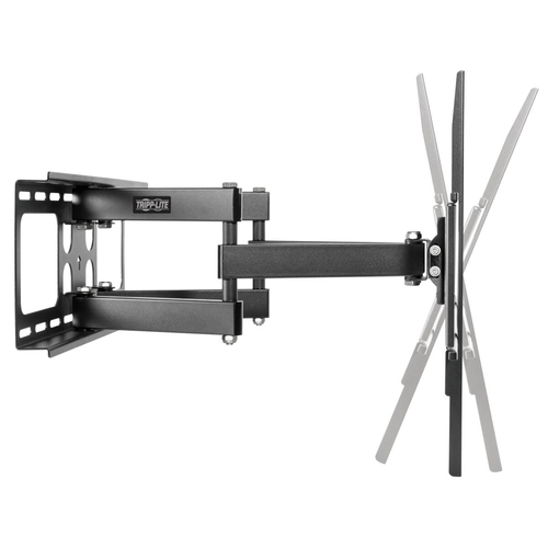Tripp Lite DWM3780XOUT Outdoor Full-Motion TV Wall Mount with Fully Articulating Arm for 37” to 80” Flat-Screen Displays