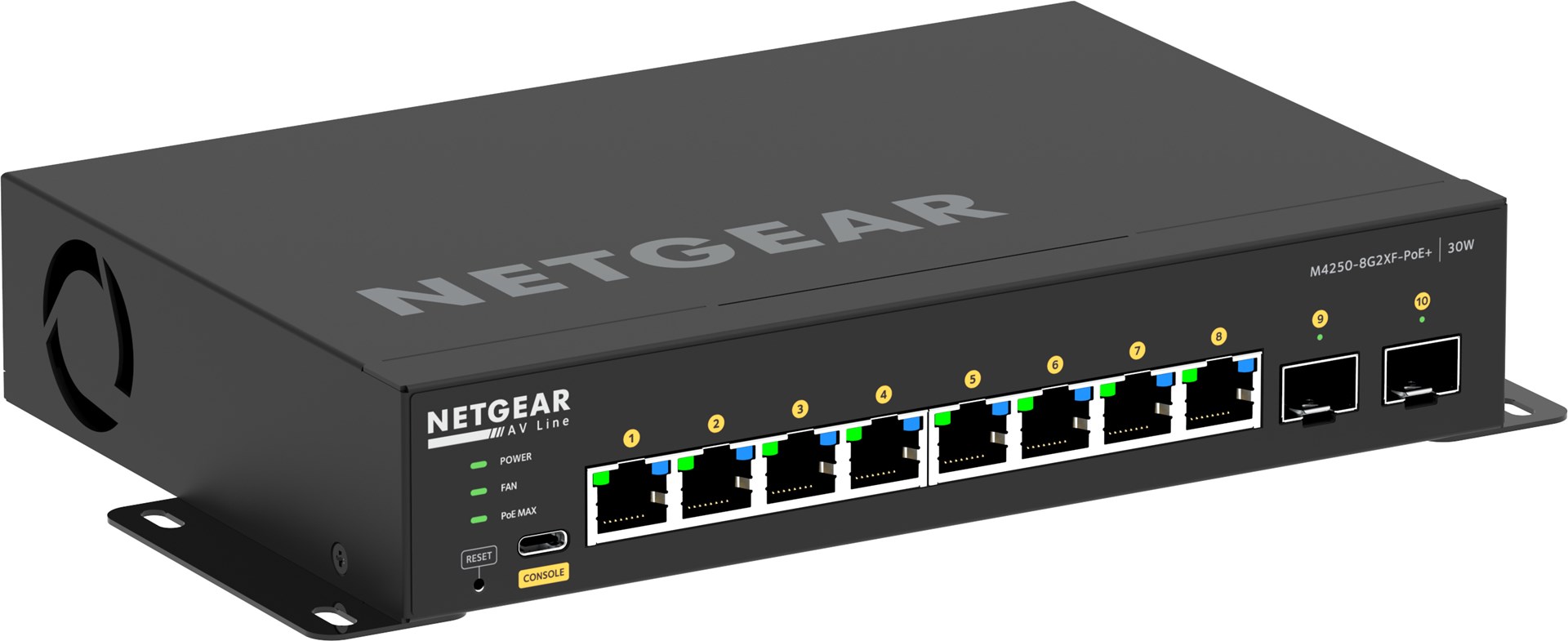 NETGEAR 8x1G PoE+ 22...