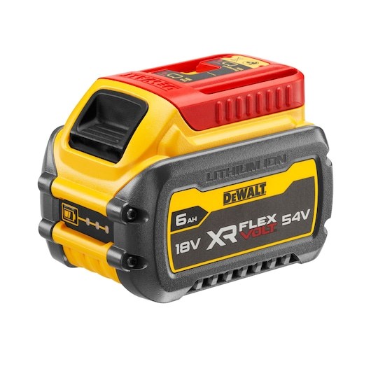 DeWalt battery FlexVolt 18/54V 6.0/2.0Ah set of 2 pcs