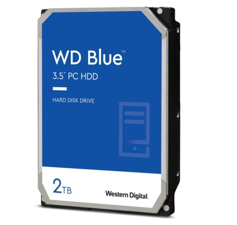 Western Digital Blue WD20EARZ internal hard drive 2 TB 5400 RPM 64 MB 3.5" Serial ATA III