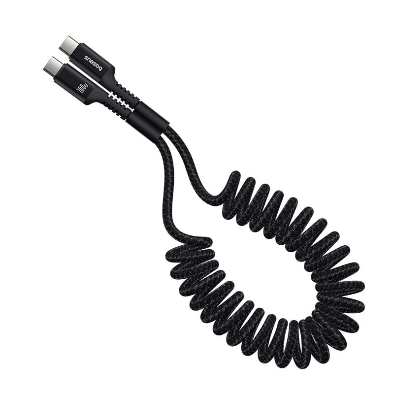 Baseus Fish-Eye USB C to USB C fast charging cable 1 m 100 W Black