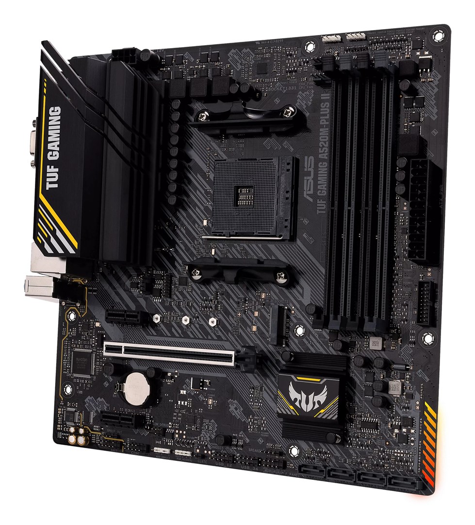 ASUS TUF GAMING A520M-PLUS II AMD A520 Socket AM4 micro ATX