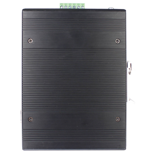 Tripp Lite NGI-M04C2 4-Port Managed Industrial Gigabit Ethernet Switch - 10/100/1000 Mbps, 2 GbE SFP Slots, -40° to 75°C, DIN Mount