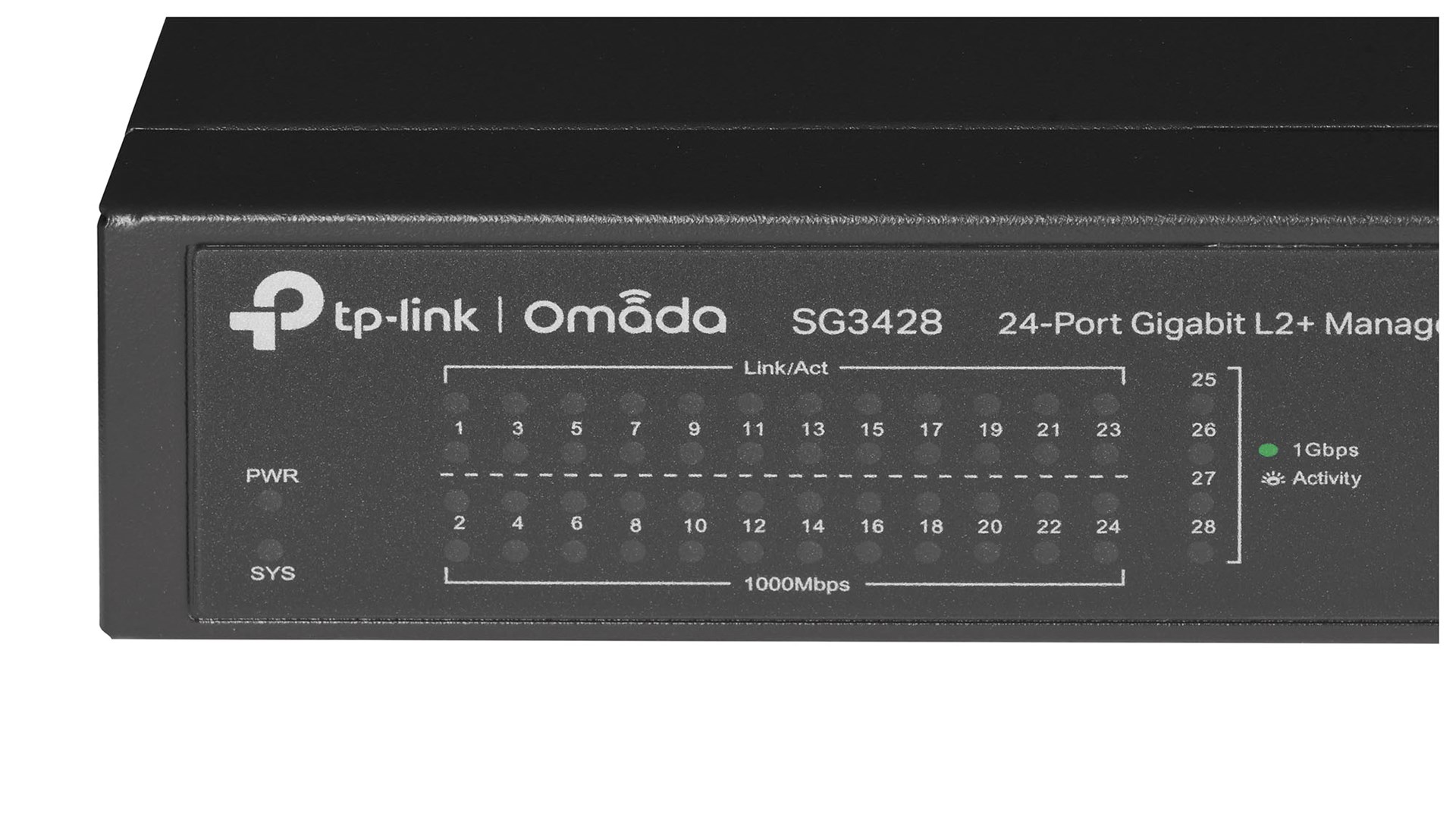 TP-Link JetStream 24-Port Gigabit L2 Managed Switch with 4 SFP Slots