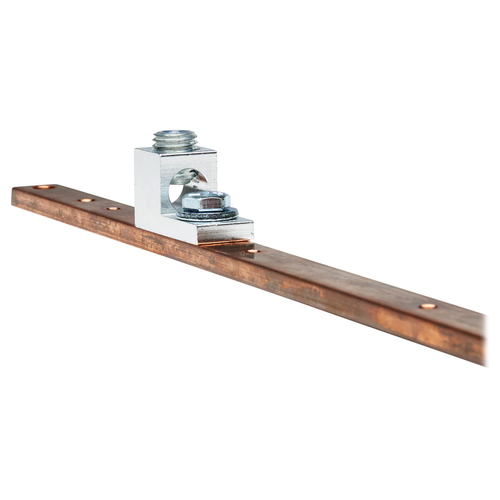 Tripp Lite SRGROUND25 SmartRack Copper Bus Grounding Bar for 24U and 25U Racks