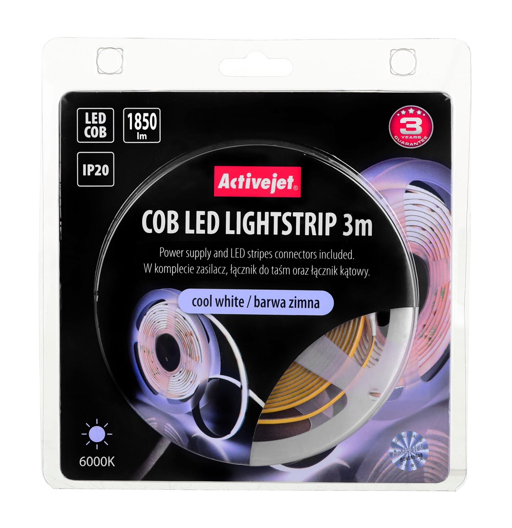 Activejet AJE-COB 3m zim Universal strip light Indoor