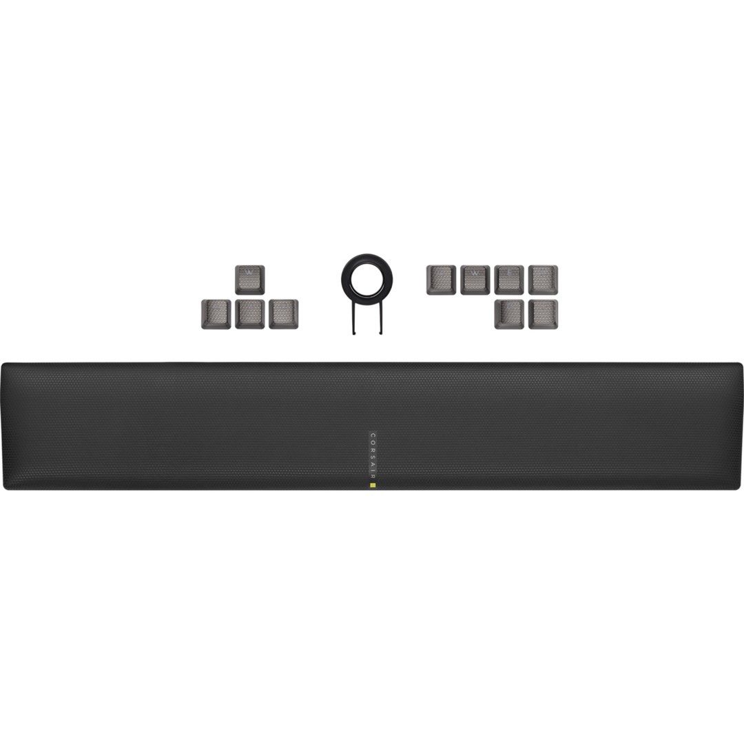 Corsair K100 RGB Optical-Mechanical Gaming keyboard USB QWERTZ German Black